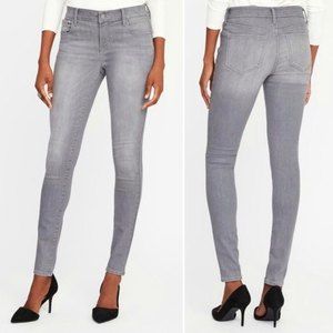 Old Navy Rockstar Light Gray Mid Rise Skinny Jeans Women’s Size 6